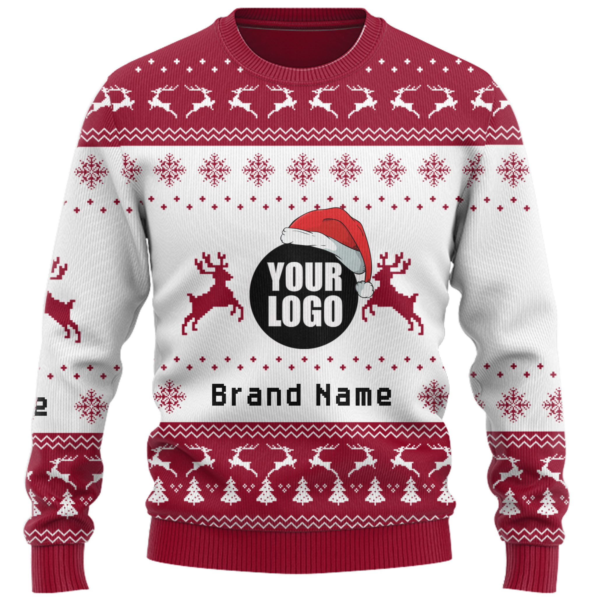 DIY Custom Logo Or Face Ugly Christmas Sweater 2